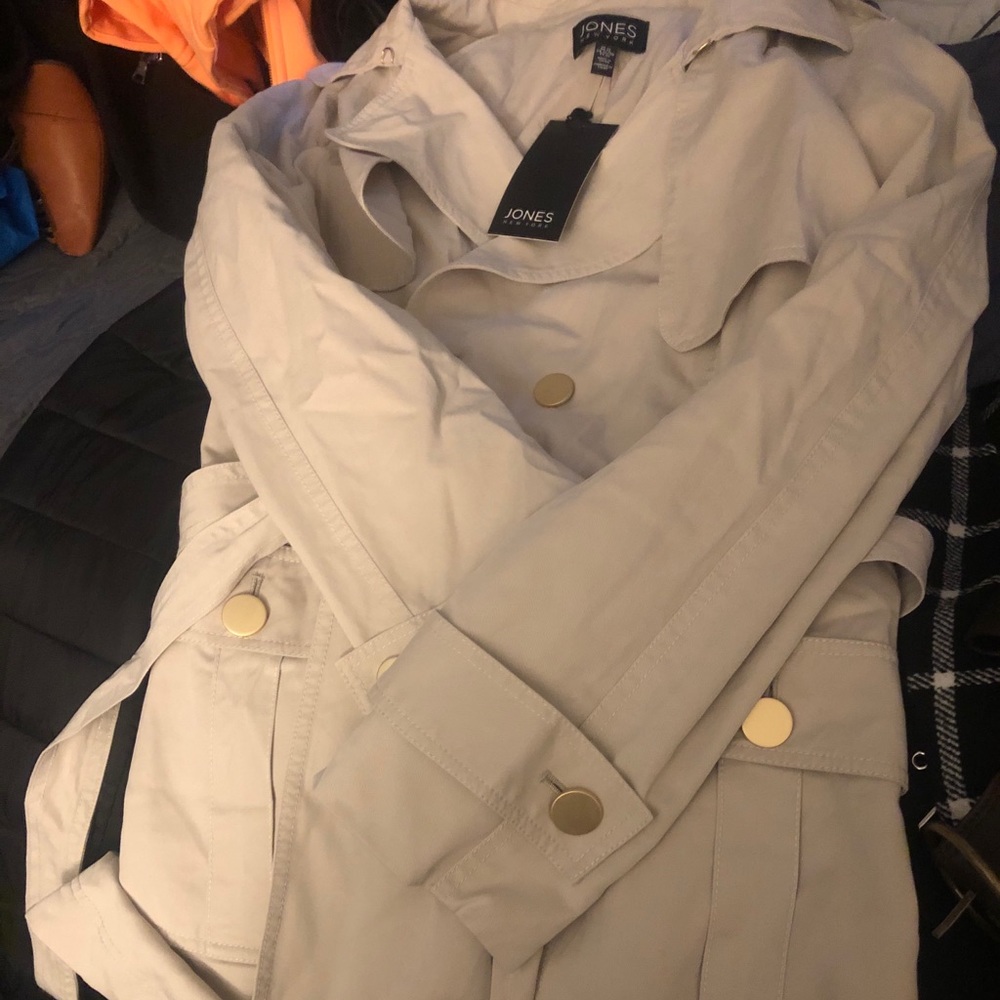 Jones New York trench style ladies jacket